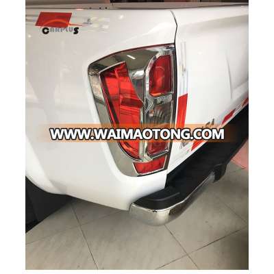 Tail lamp cover ABS chrome accessories for 2015 NEW NAVARA NP300 accessories plastic