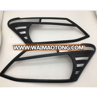 Carbon fiber 3D color head lamp cover accessories for 2012-2014 D-MAX